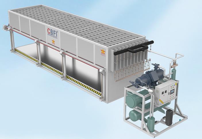 直冷块冰机在食品保鲜中的应用情况