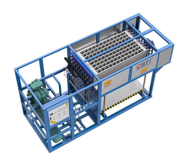 大型制冰机设计为每天生产1吨（1000公斤）冰