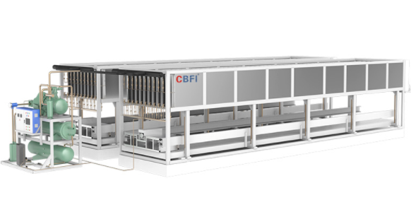 30吨自动直冷块冰机